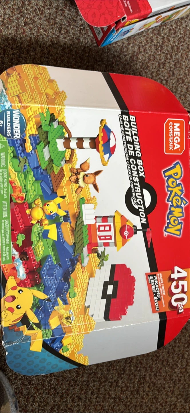 Mega Construx Pokemon Building Box + Jungle Ruins