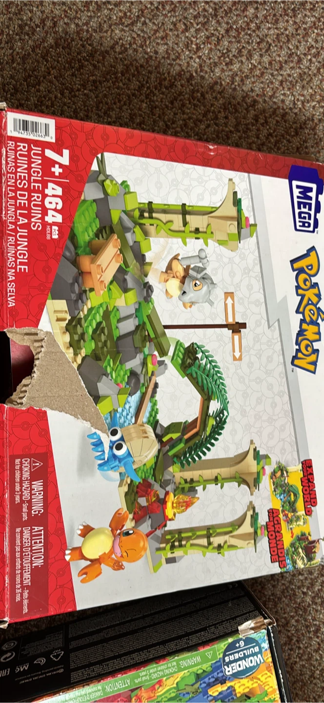 Mega Construx Pokemon Building Box + Jungle Ruins - photo 4