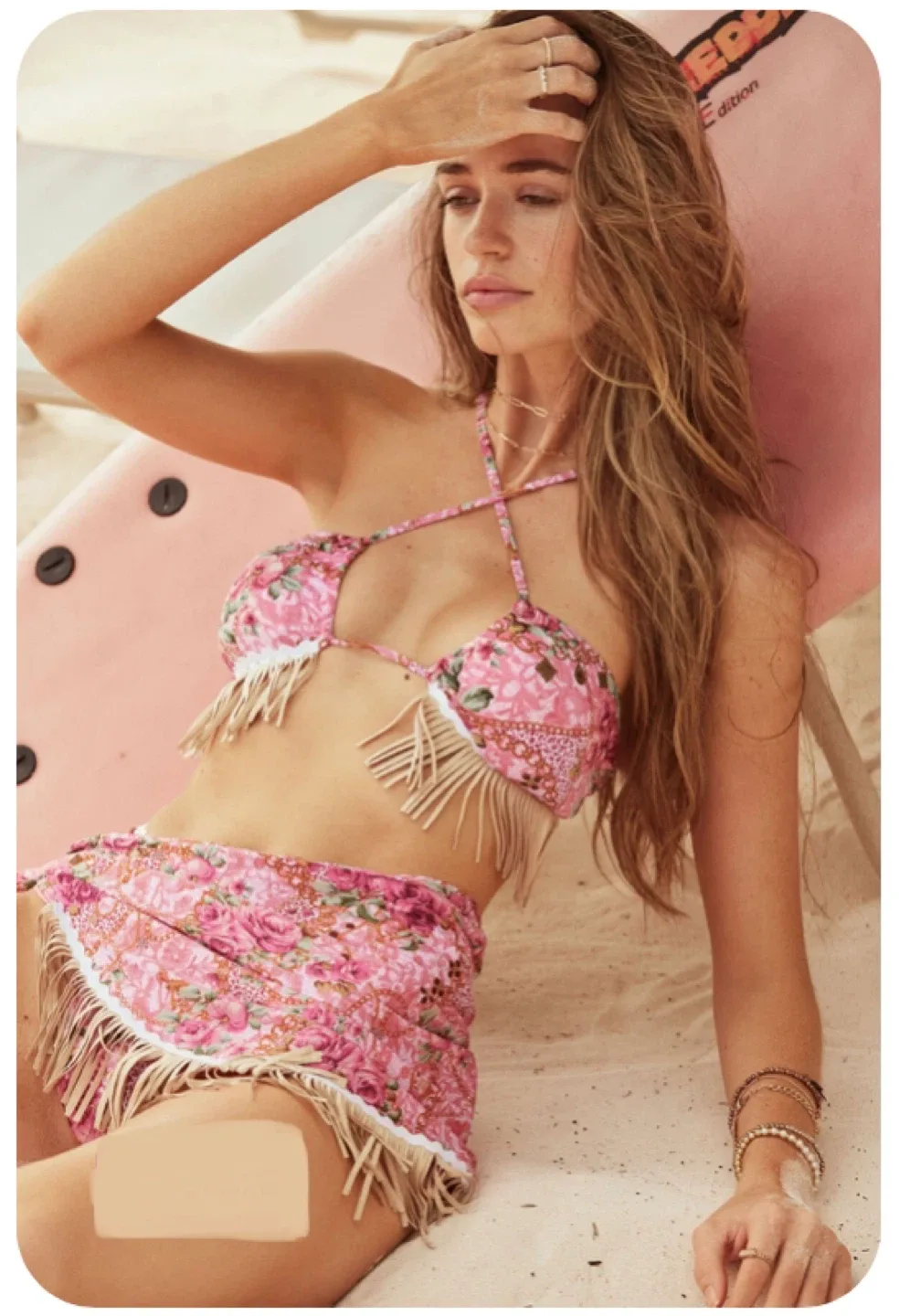 New Tezenis rose bikini Brazilian image indicator(9)