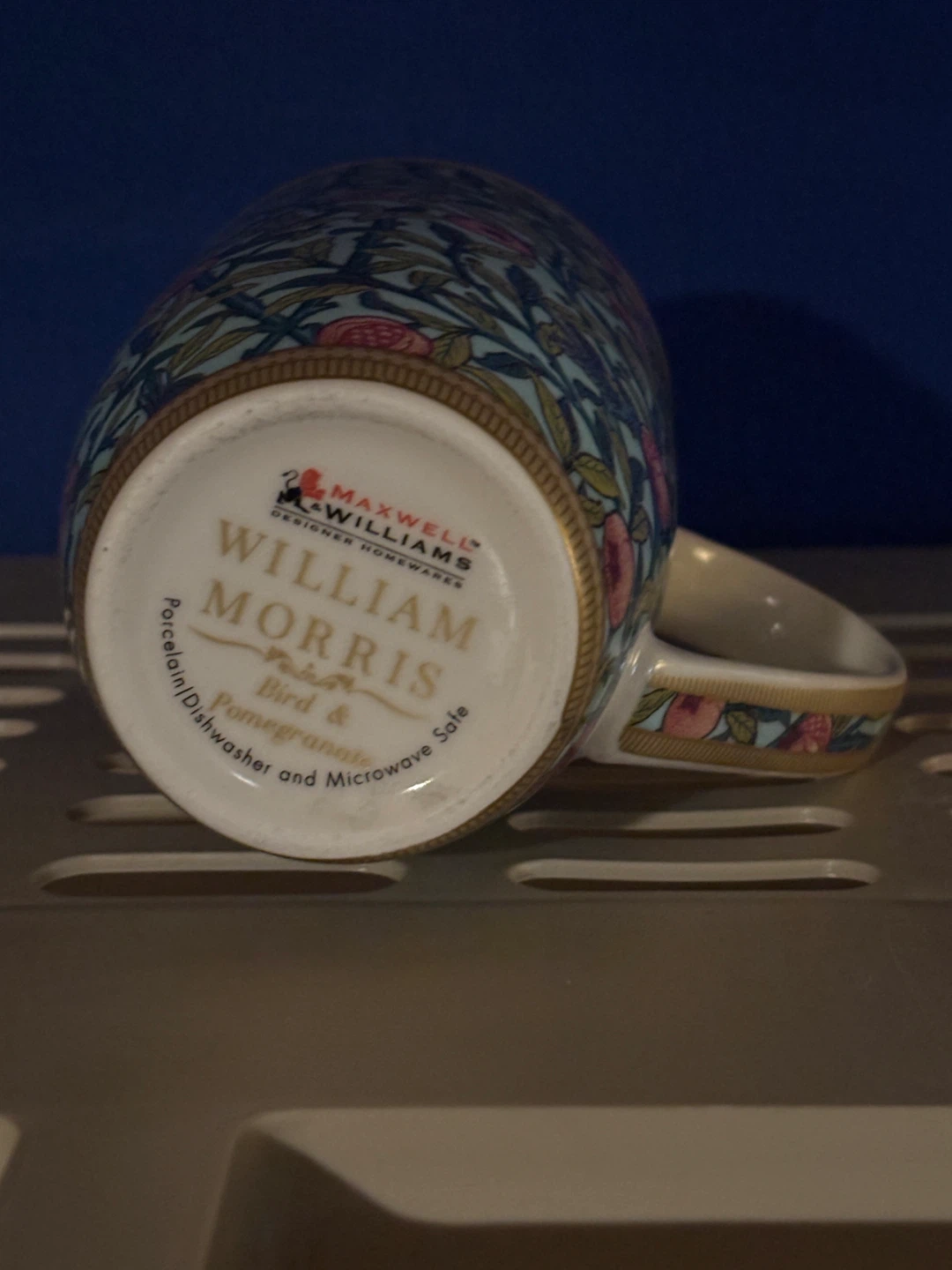 William Morris Bird & Pomegranate Coupe Mug - photo 3