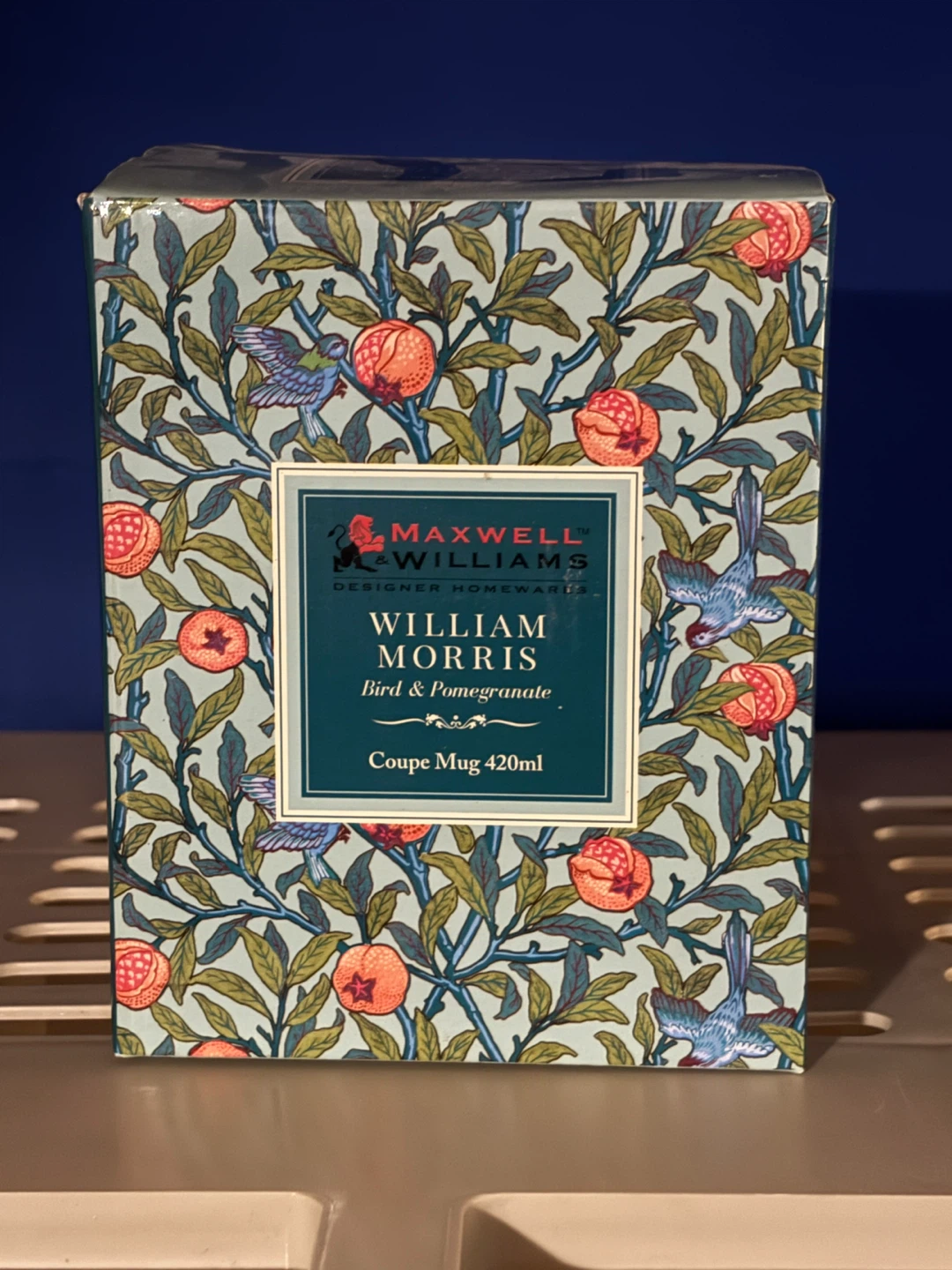 William Morris Bird & Pomegranate Coupe Mug - photo 5