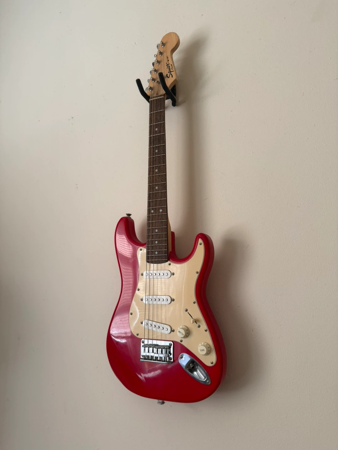 Squier Mini Strat Electric Guitar - Red