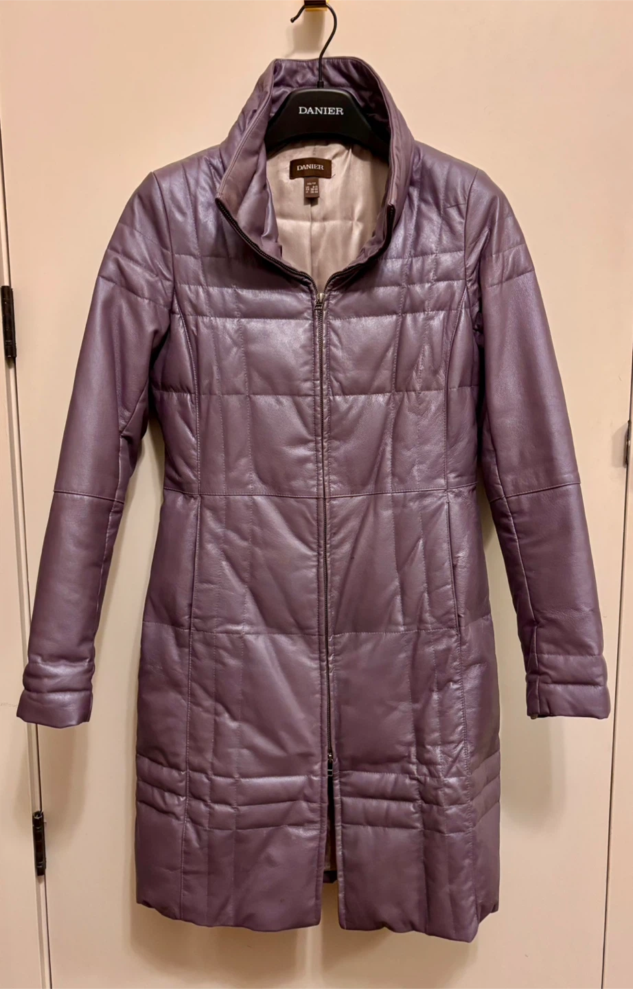 Danier Leather Puffer Coat - Size XS