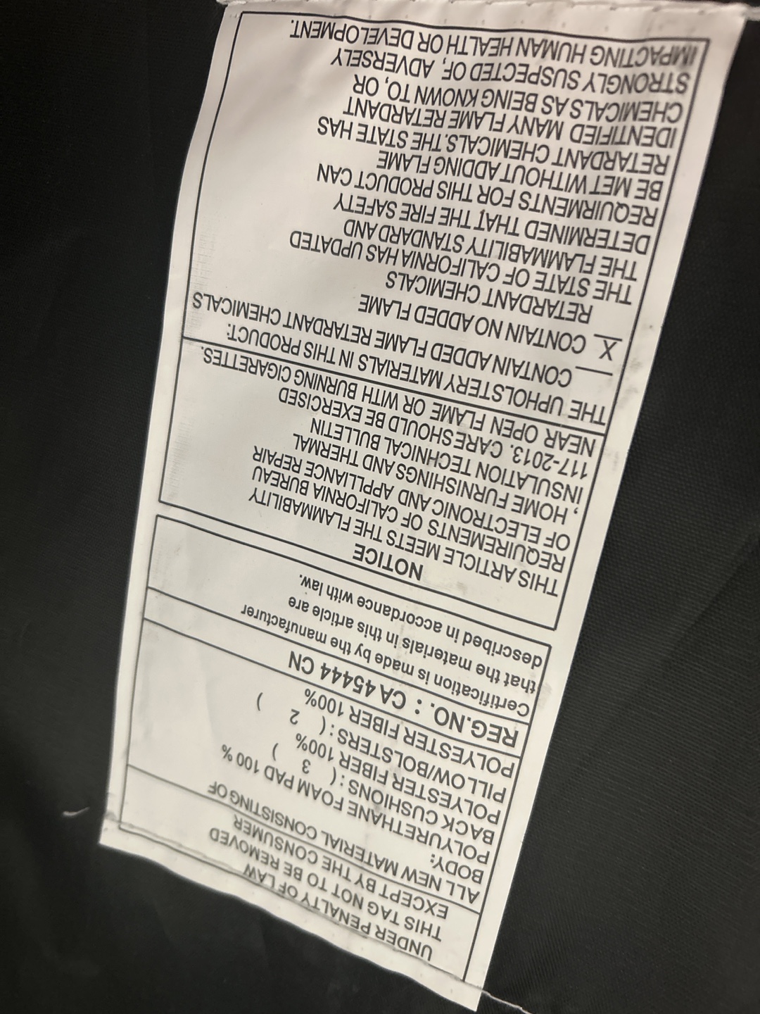 Grey Storage Ottoman - photo 2