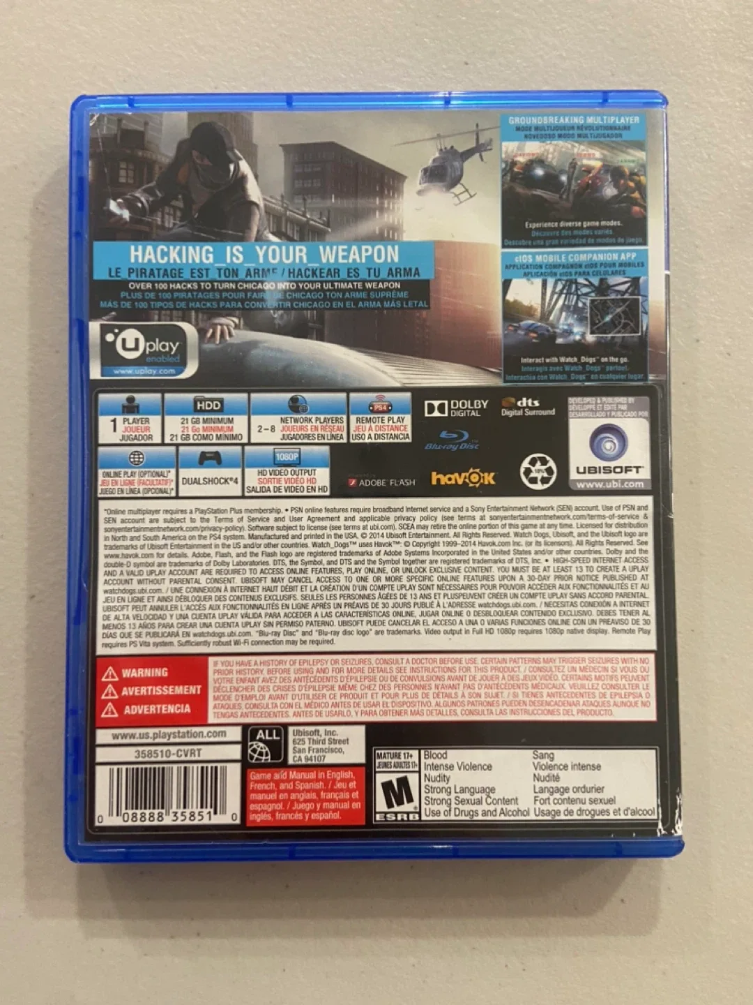 Watch Dogs PS4 Signature Edition image indicator(2)