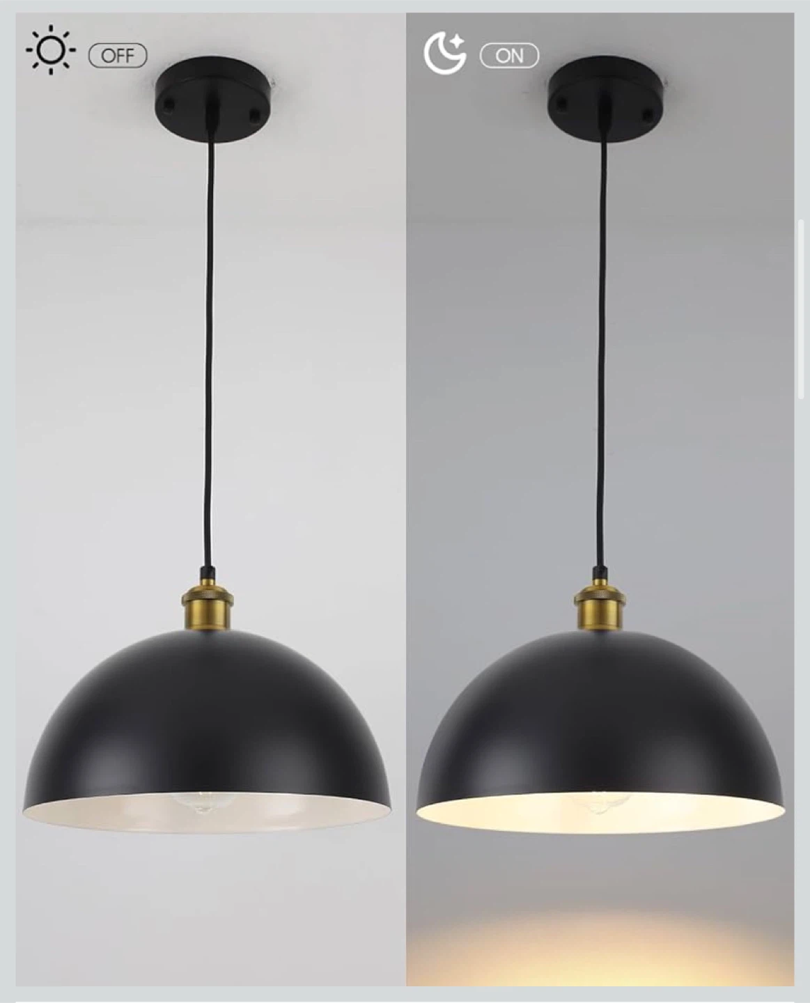 New PINDODO Dome Pendant Restaurant 3 Pack - photo 2