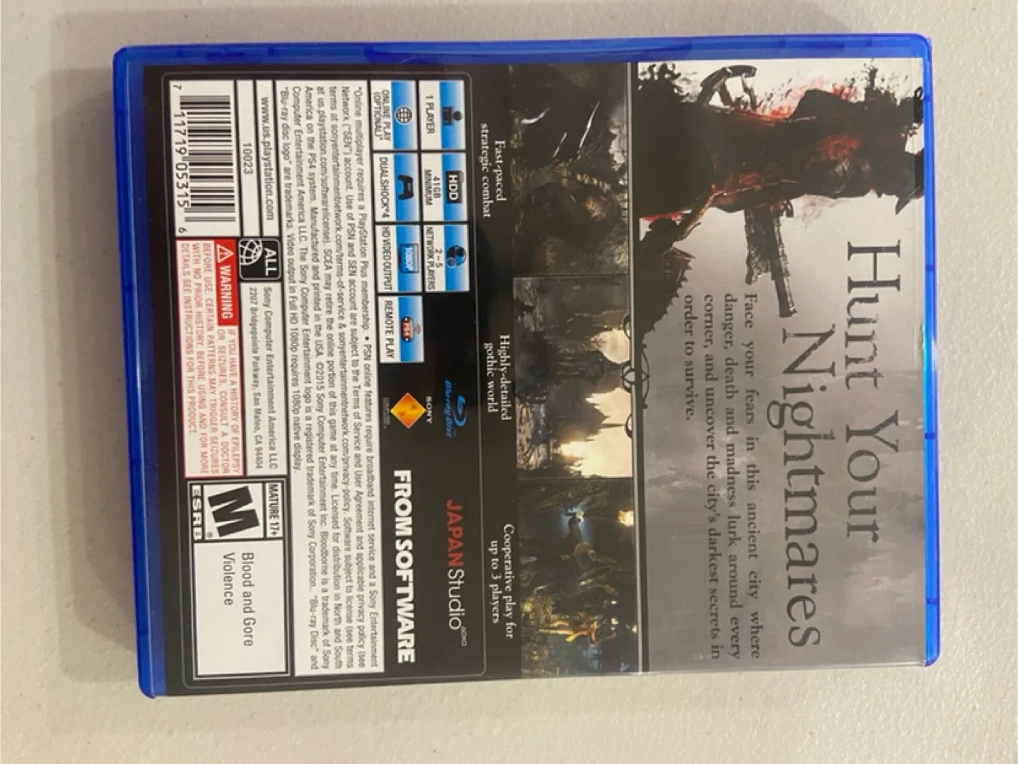 Bloodborne PS4 Game image indicator(2)