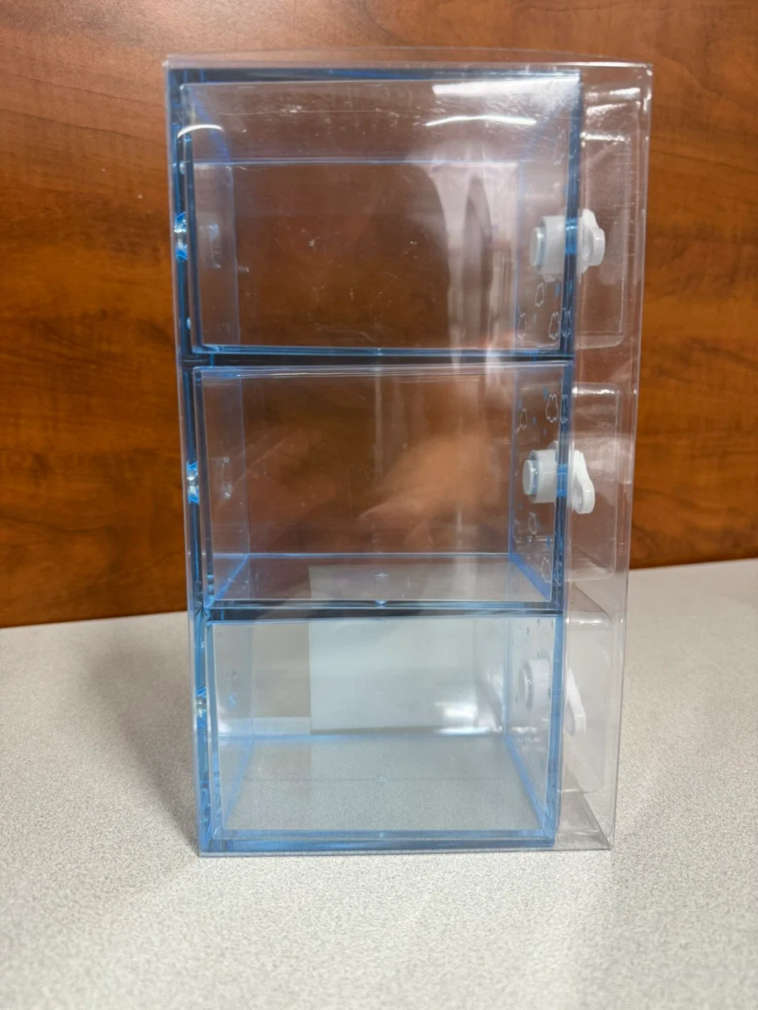 Sanrio Cinnamoroll 3 Drawer Acrylic Jewelry Box - NEW! image indicator(2)