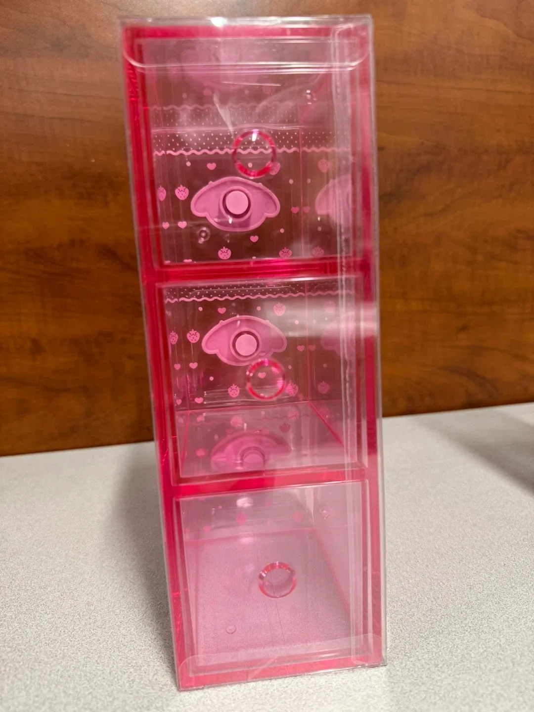 Sanrio My Melody 3 Drawer Acrylic Jewelry Box - NEW! image indicator(3)