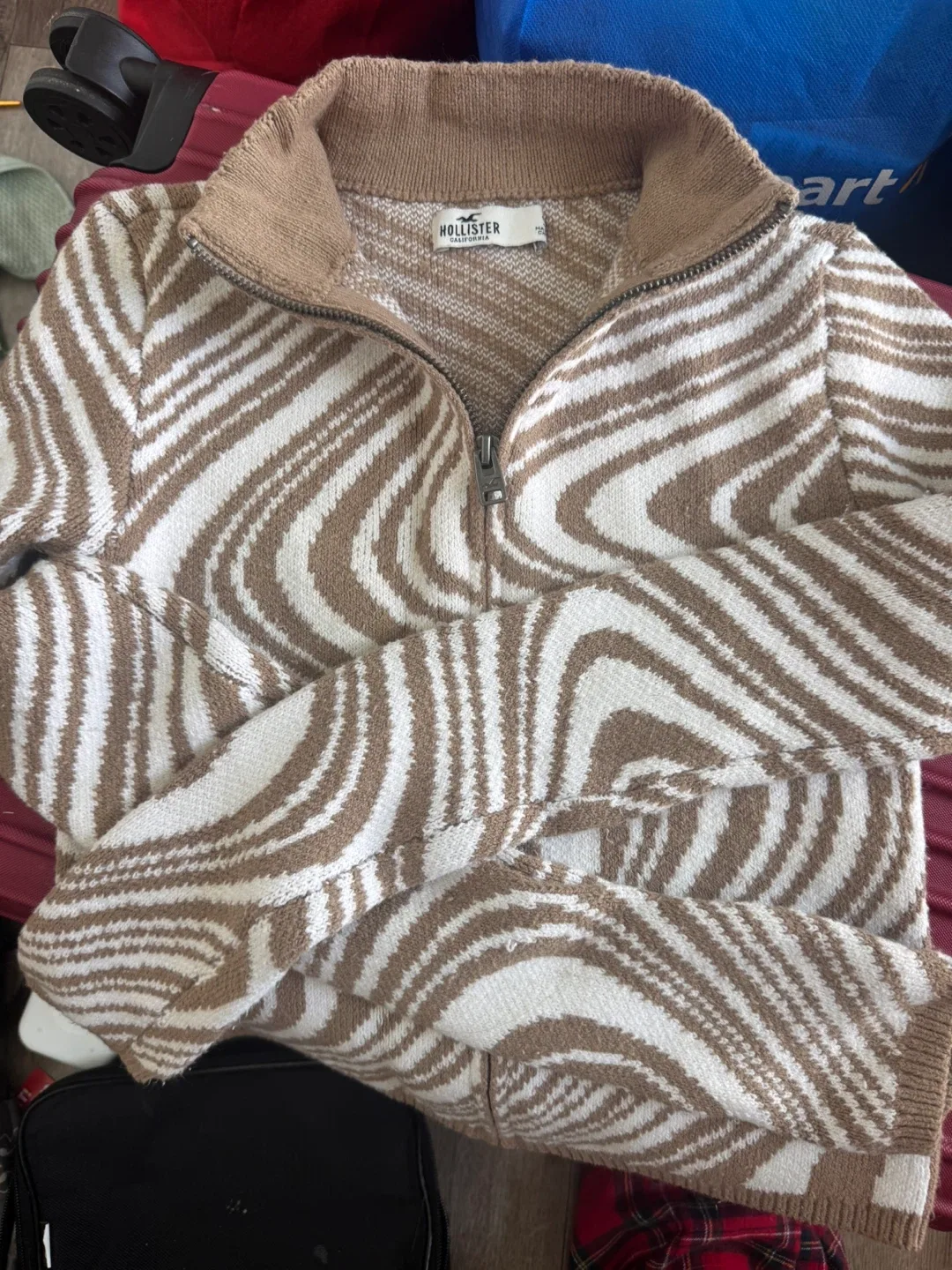 Zebra Print Sweater - Size small | moving sale need gone asap