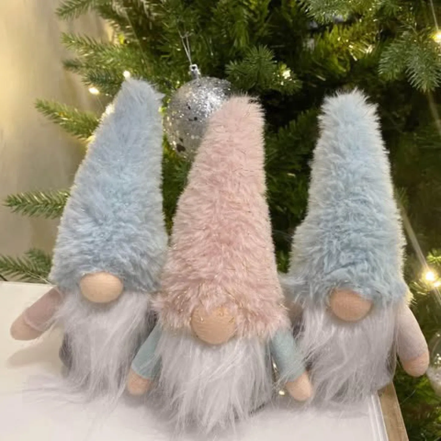 Set of 3 Mini Christmas Gnomes Decoration thumbnail