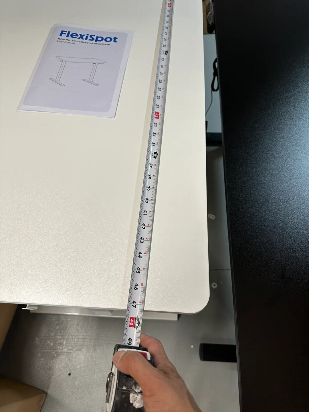 Flexispot Standing Desk - White, 48" image indicator(2)