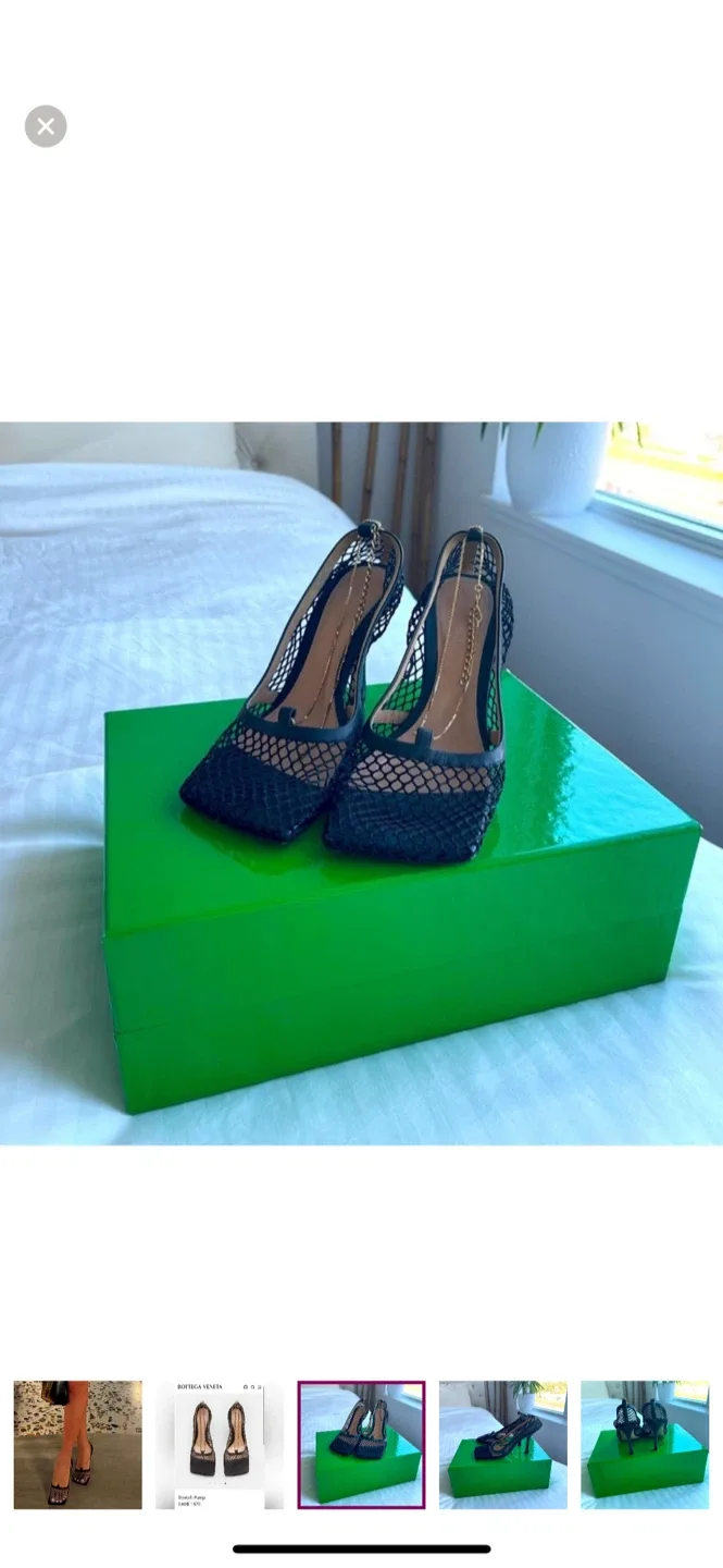 Authentic Bottega Veneta Stretch Pump Heels image indicator(2)