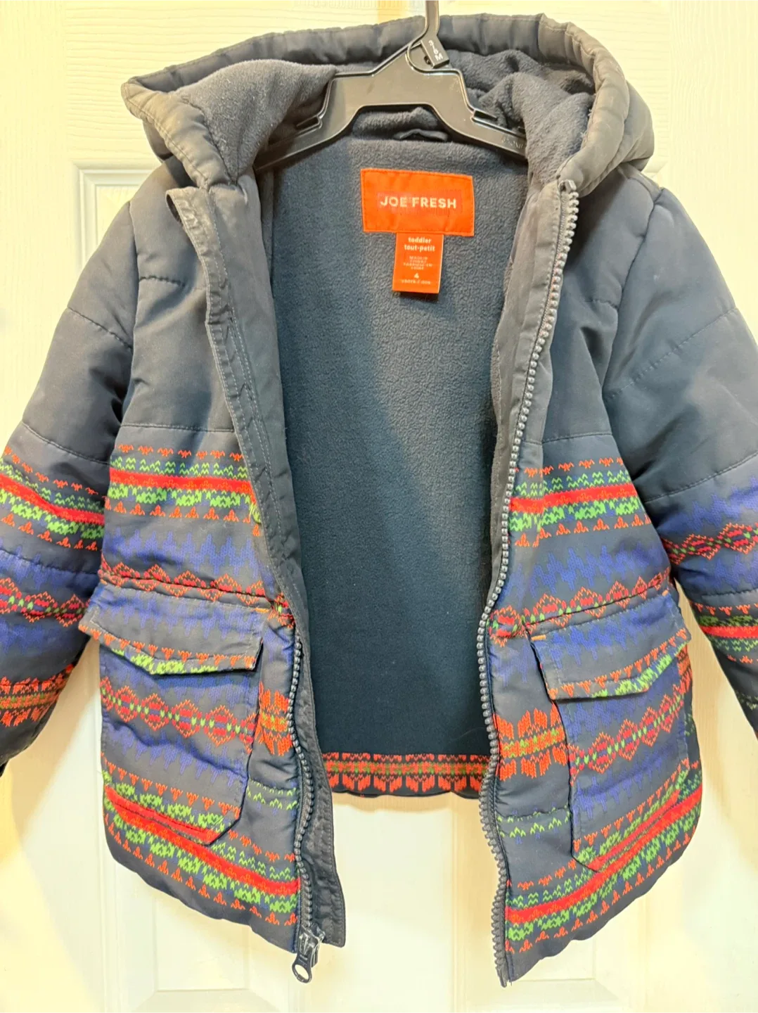 Kids Puffer Jacket with Pattern size 4 image indicator(2)
