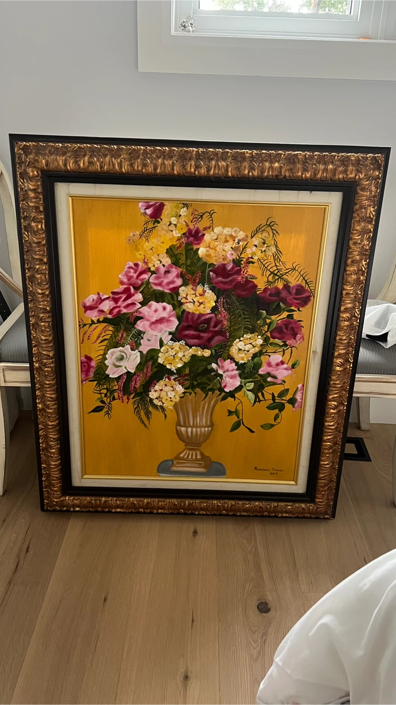 Floral Oil Painting