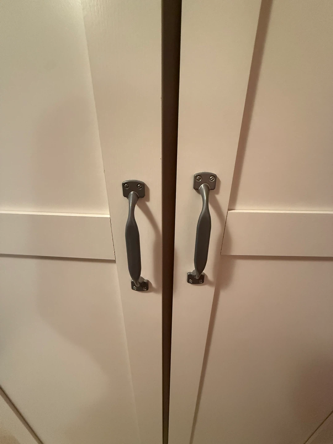 White Wardrobe Cabinet - photo 3