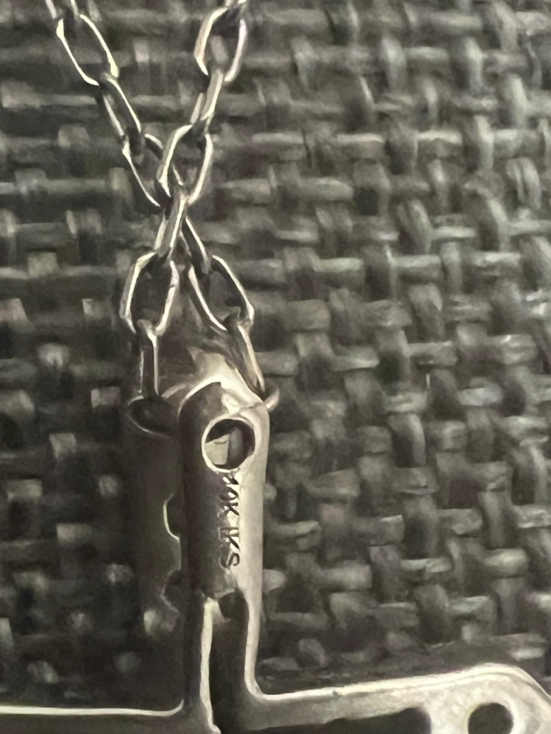 10 k diamond Cross Pendant Necklace - photo 5