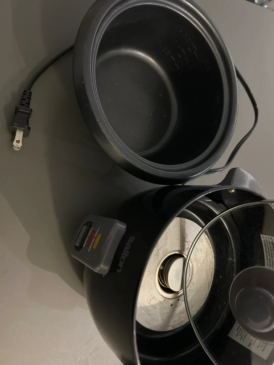 Salton Rice Cooker - Black image indicator(2)