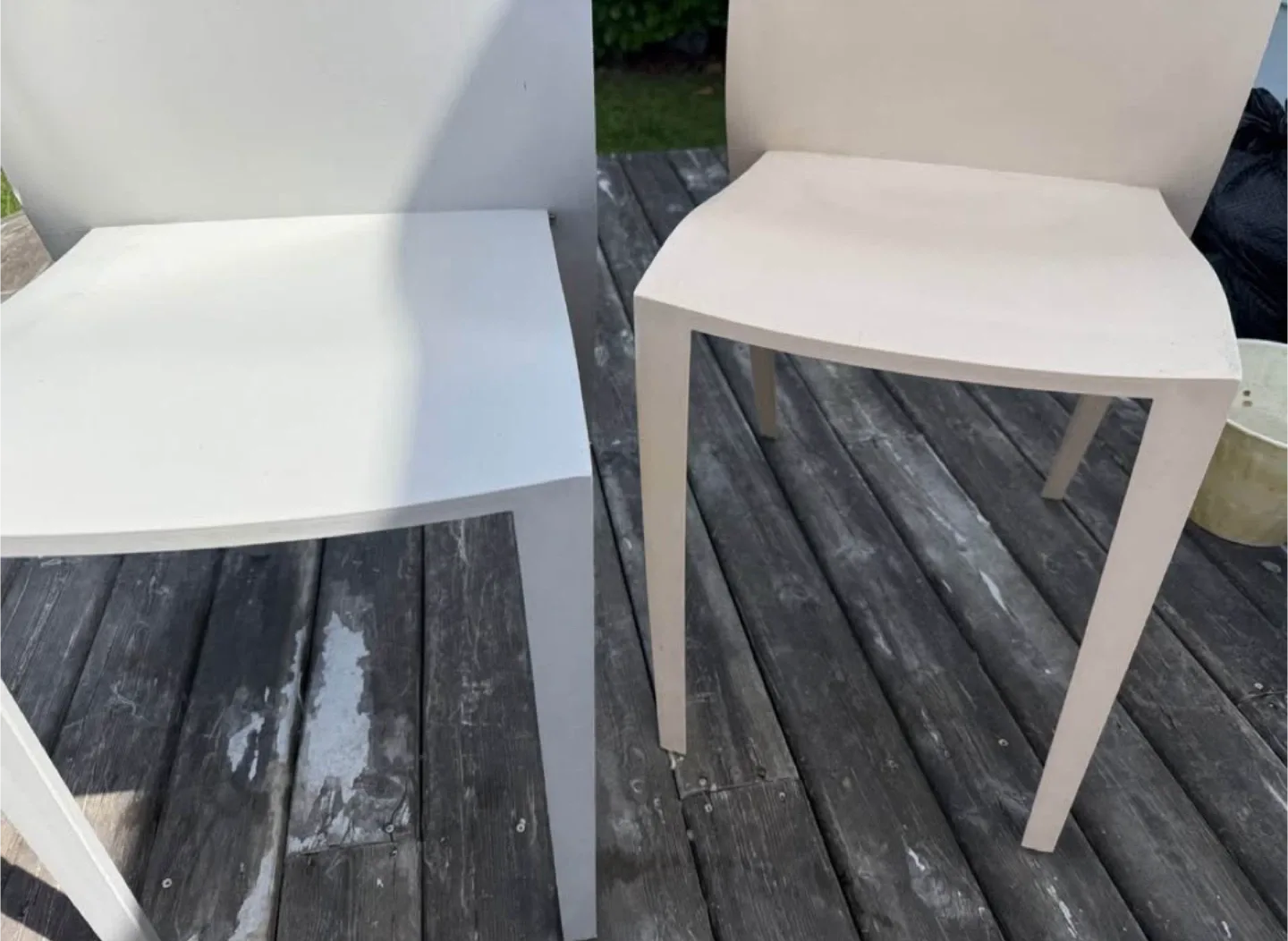Philippe Starck Slick Slick Chair x 4  - White Plastic thumbnail