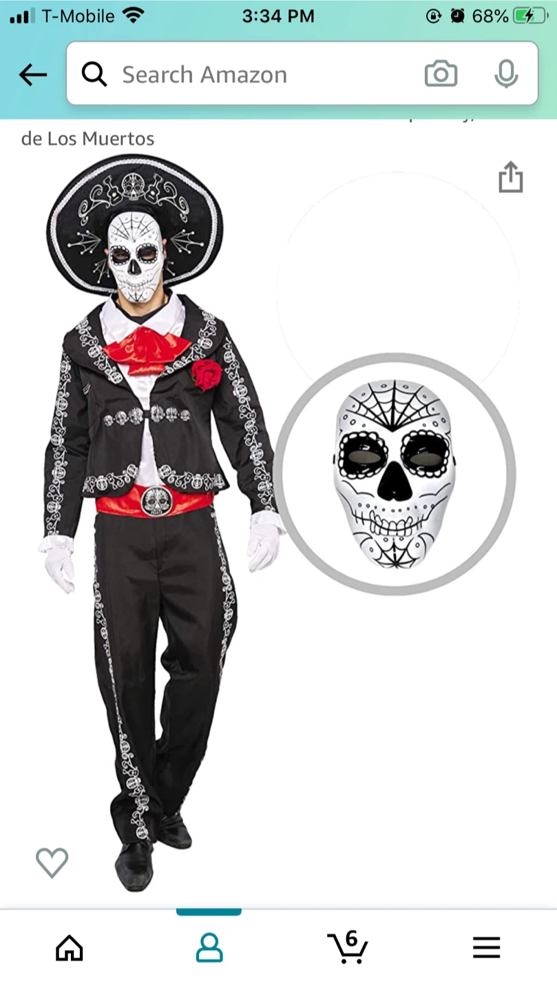 Day of the Dead Couple Costume - photo 5