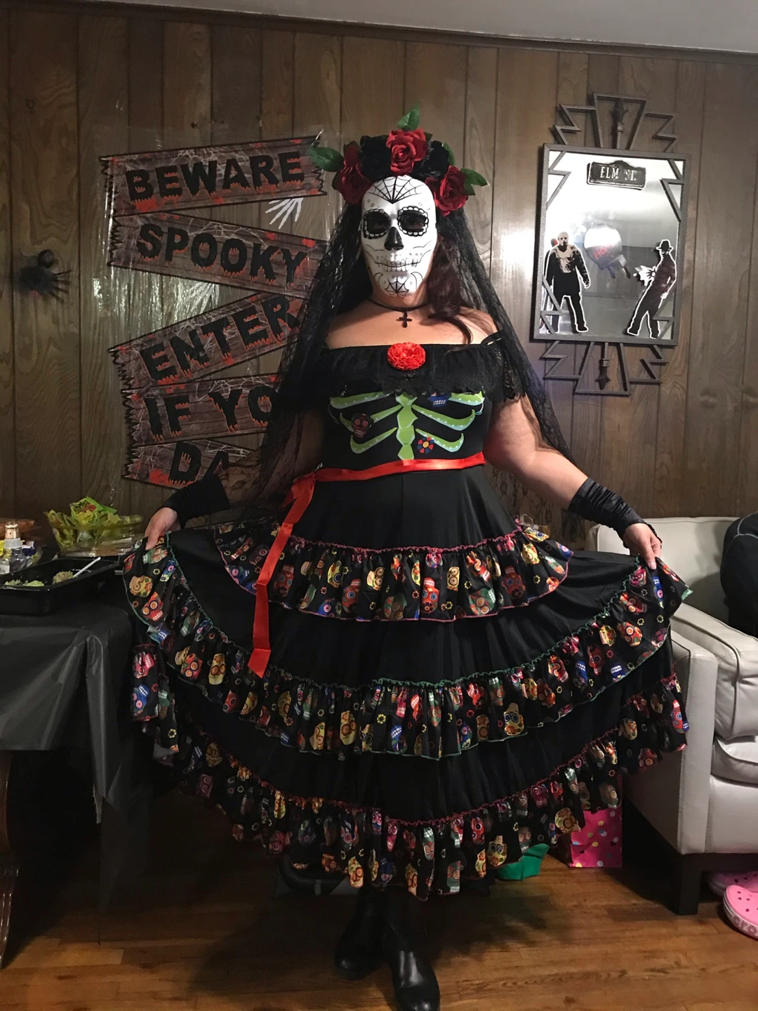 Day of the Dead Couple Costume - photo 3