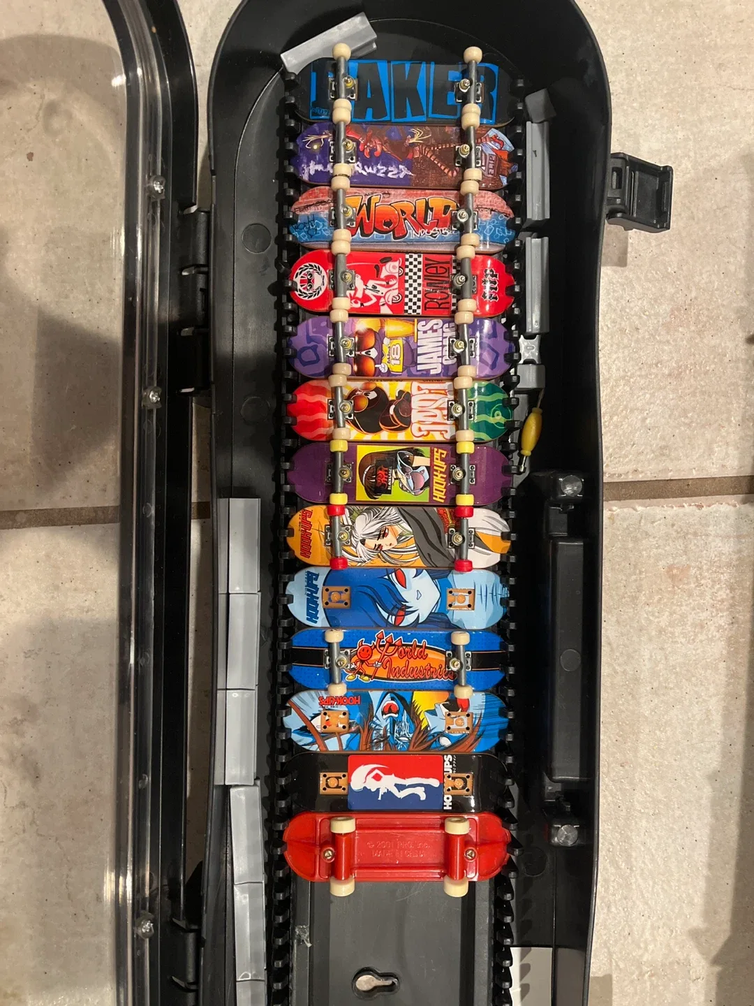 Tech Deck Fingerboard Lot with Case image indicator(3)