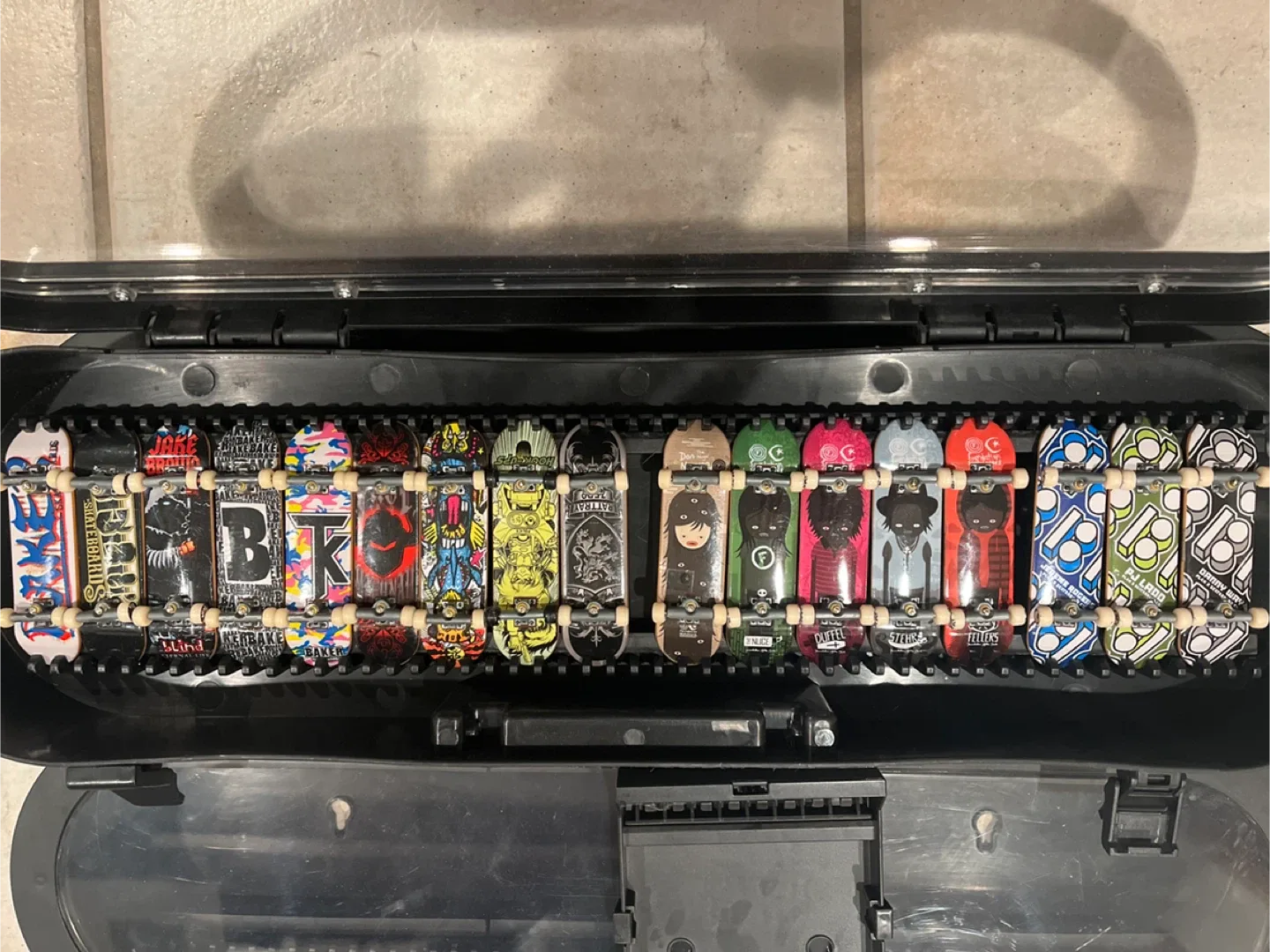 Tech Deck Fingerboard Lot with Case image indicator(2)