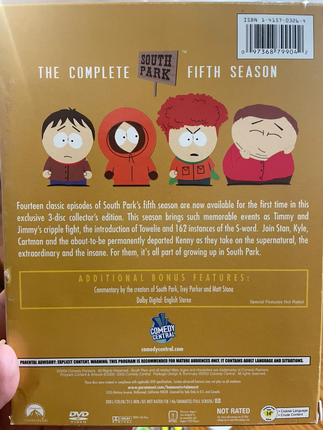 South Park: The Complete Fifth Season DVD Set - photo 2
