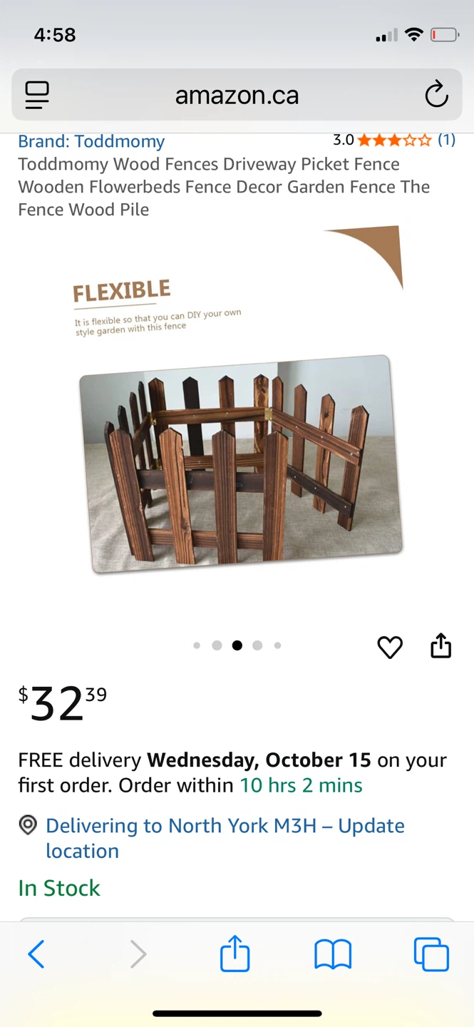 Toddmomy Wood Fence - Garden Decor - photo 4