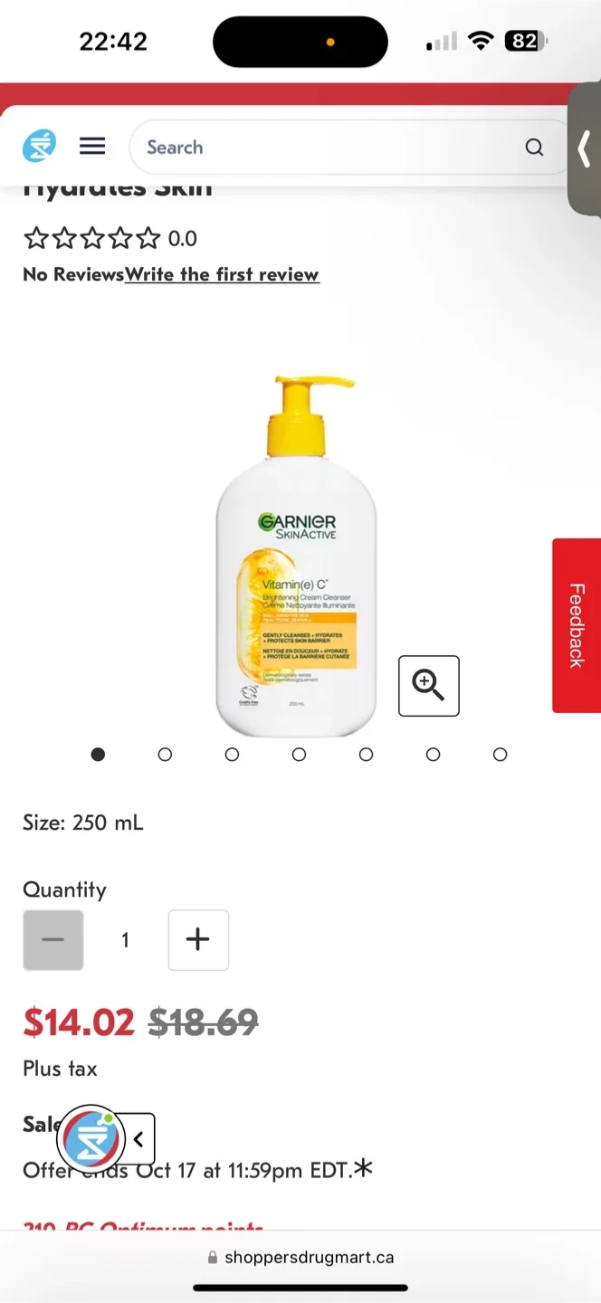 Face cleanser & sunscreen (TAKE BOTH FOR $25) image indicator(2)