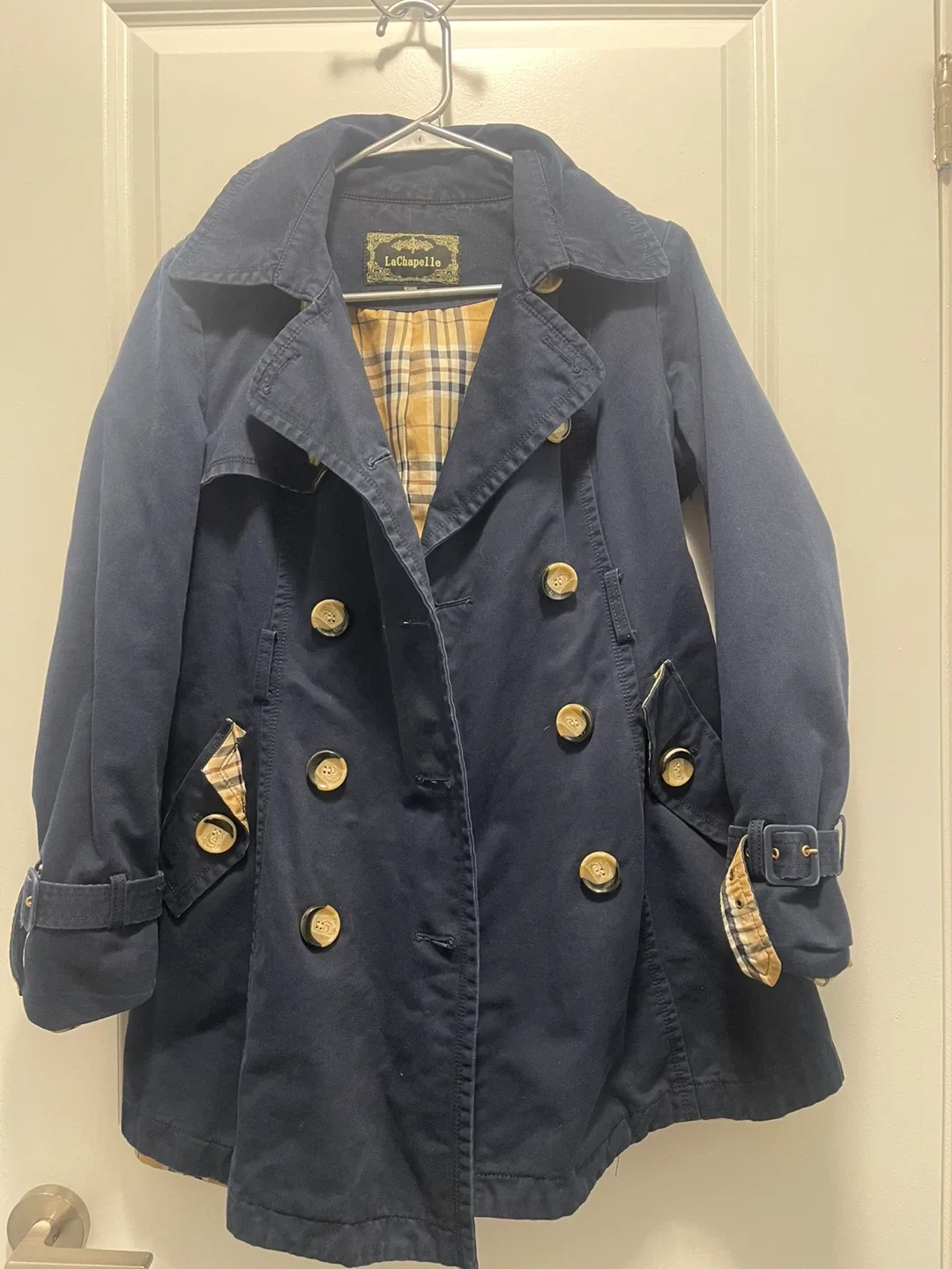 Navy blue fall jacket M thumbnail
