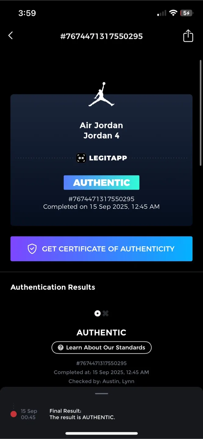 Nike Air Jordan 5 Retro Black/Metallic US 10.5 image indicator(10)