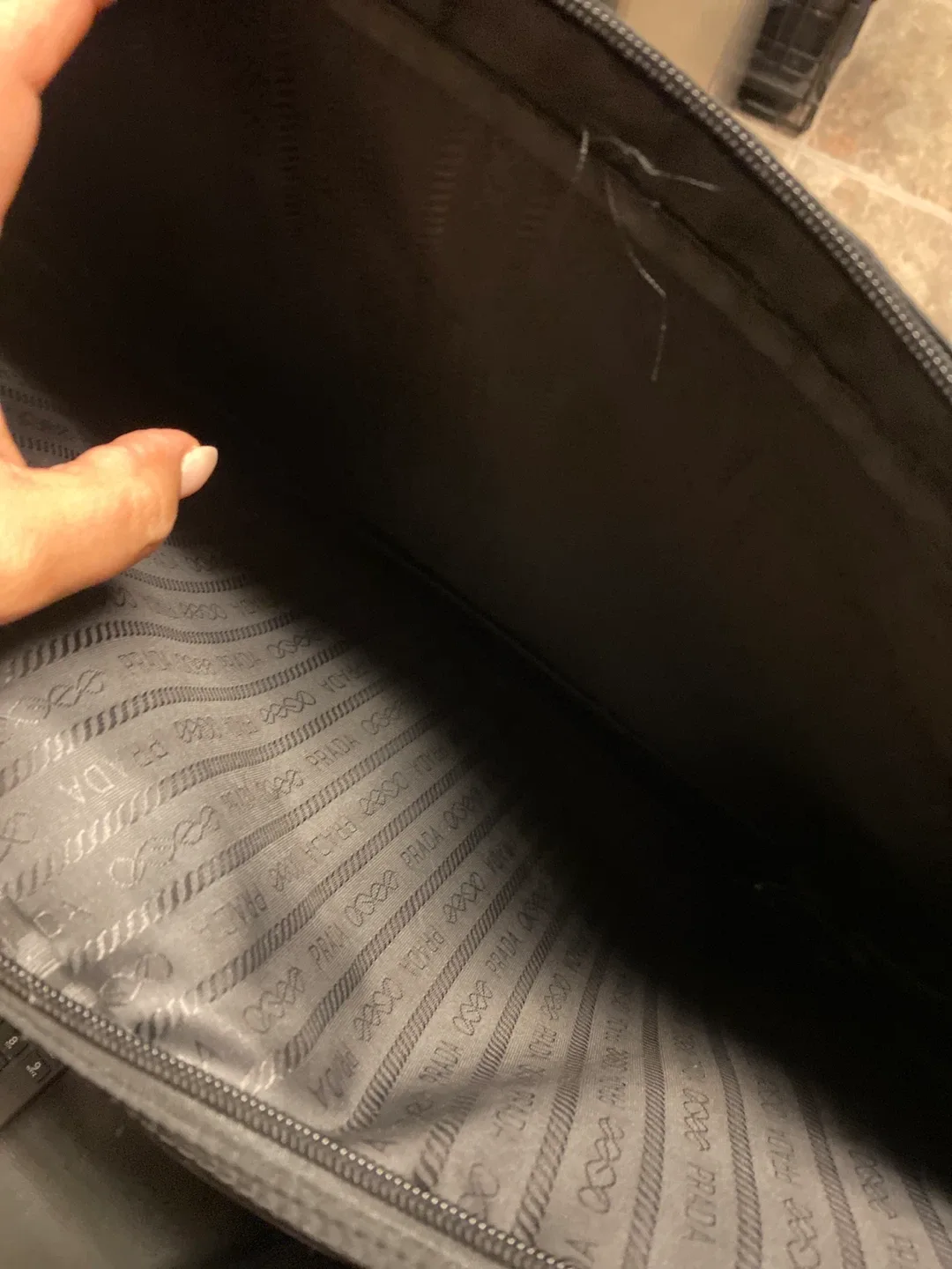 Prada Black Briefcase image indicator(6)