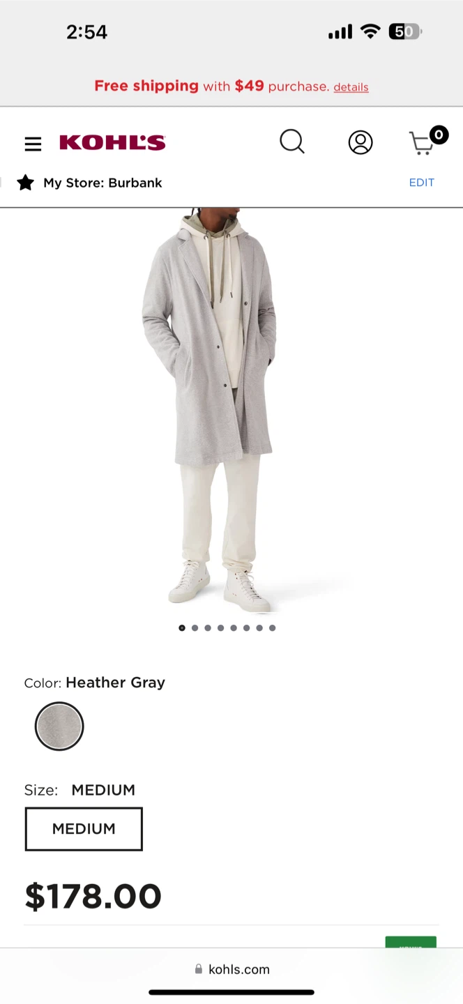 Human Nation Heather Gray Cardigan - photo 5