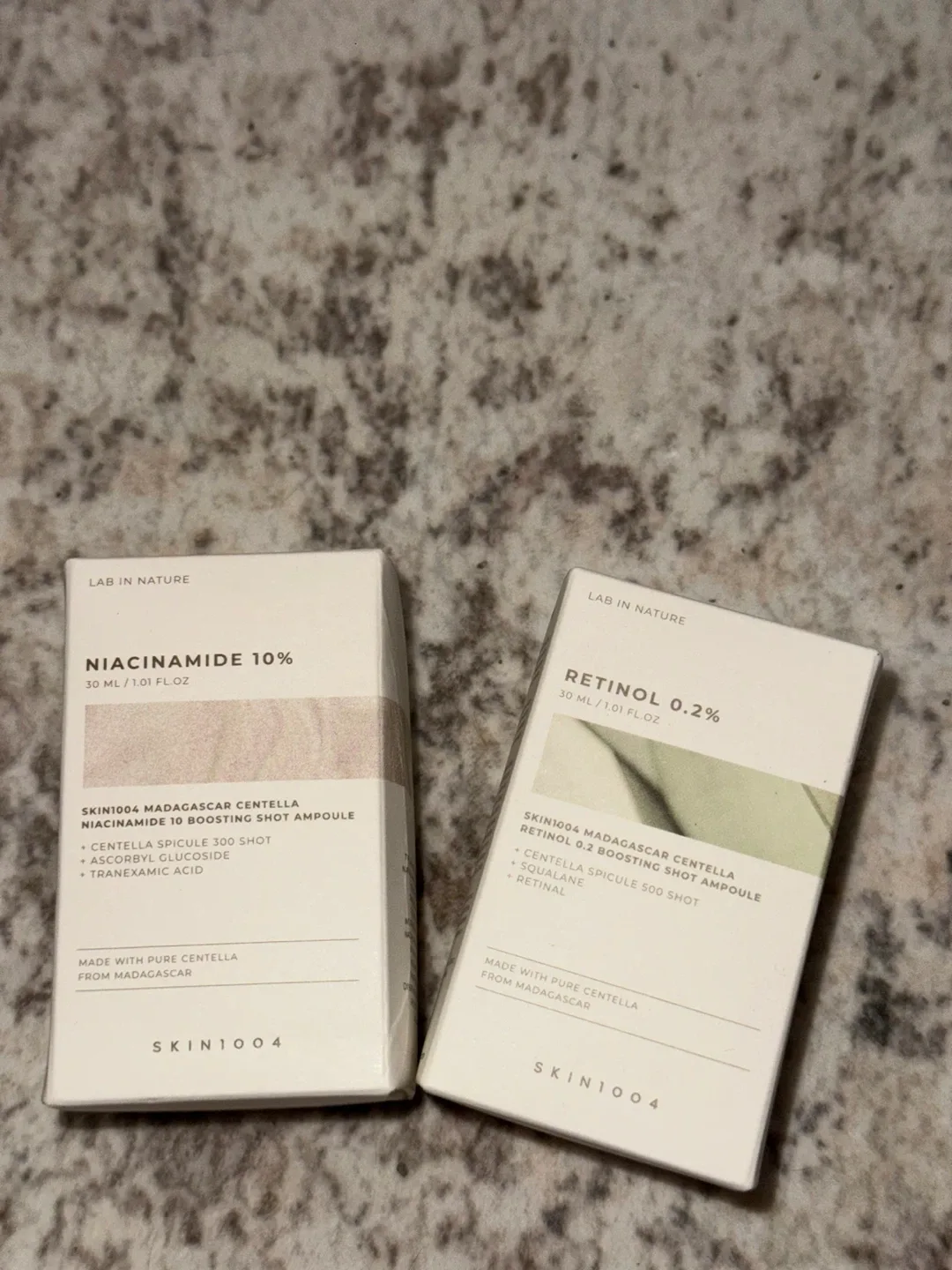 SKIN1004 Niacinamide & Retinol Ampoule Set