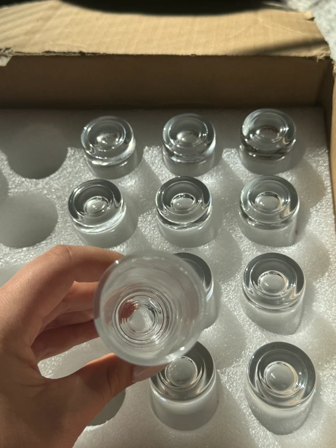 Farielyn-X Heavy Base Shot Glasses - 12 Pack image indicator(3)