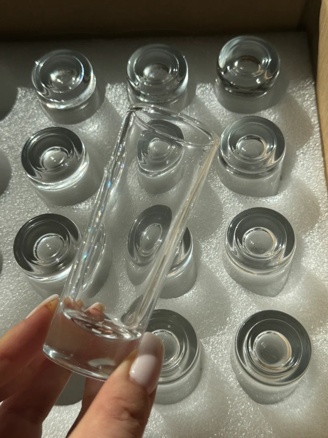 Farielyn-X Heavy Base Shot Glasses - 12 Pack image indicator(2)