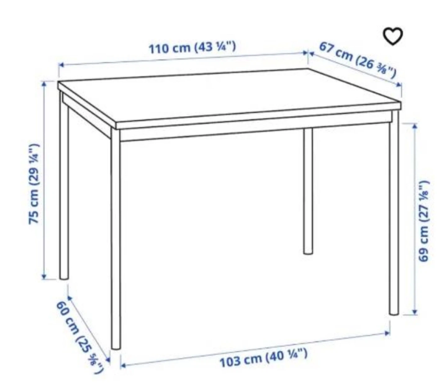 IKEA Dining Table and Chair Set