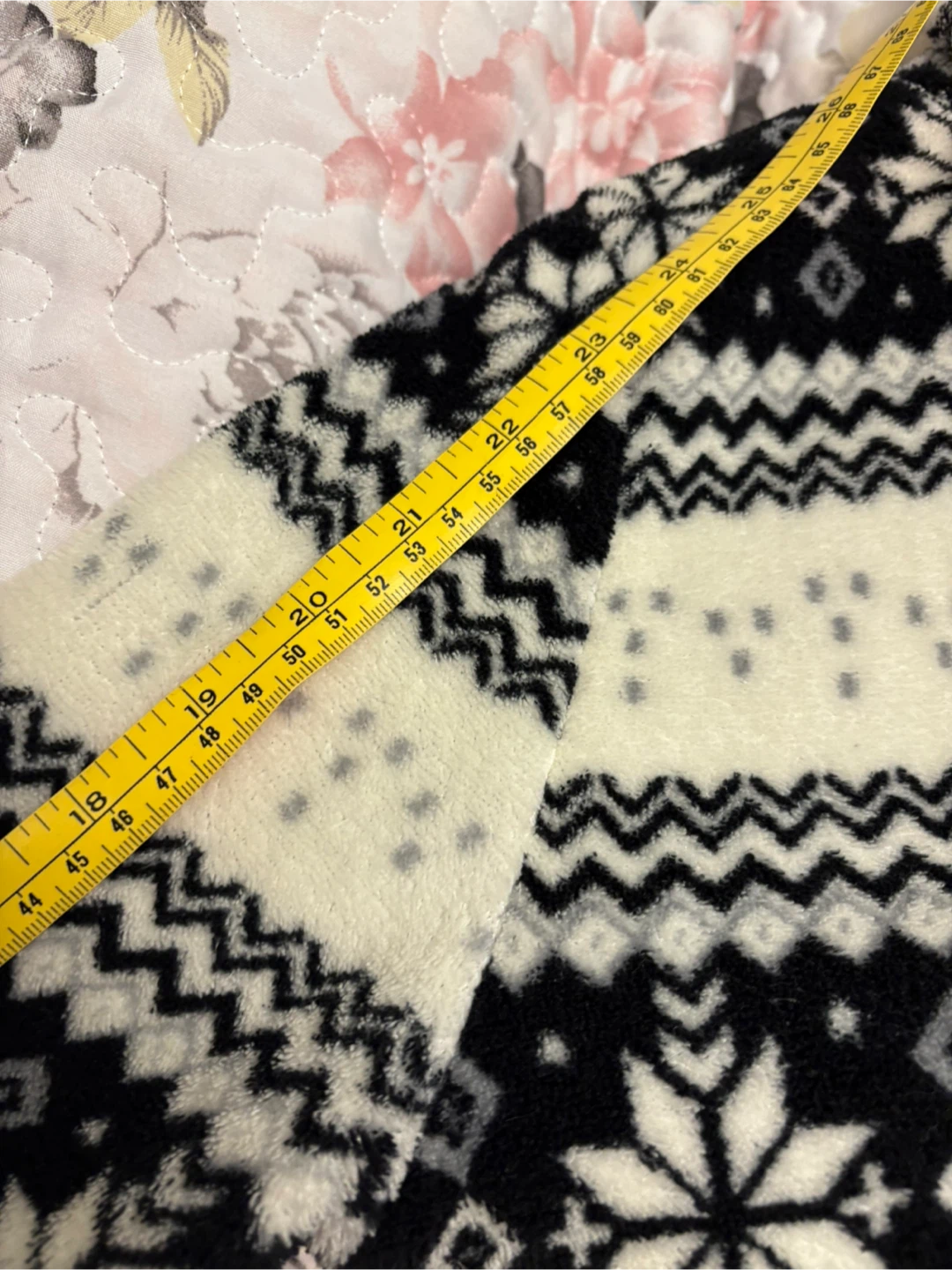 Fleece Lined Snowflake Zip-Up Jacket - photo 5