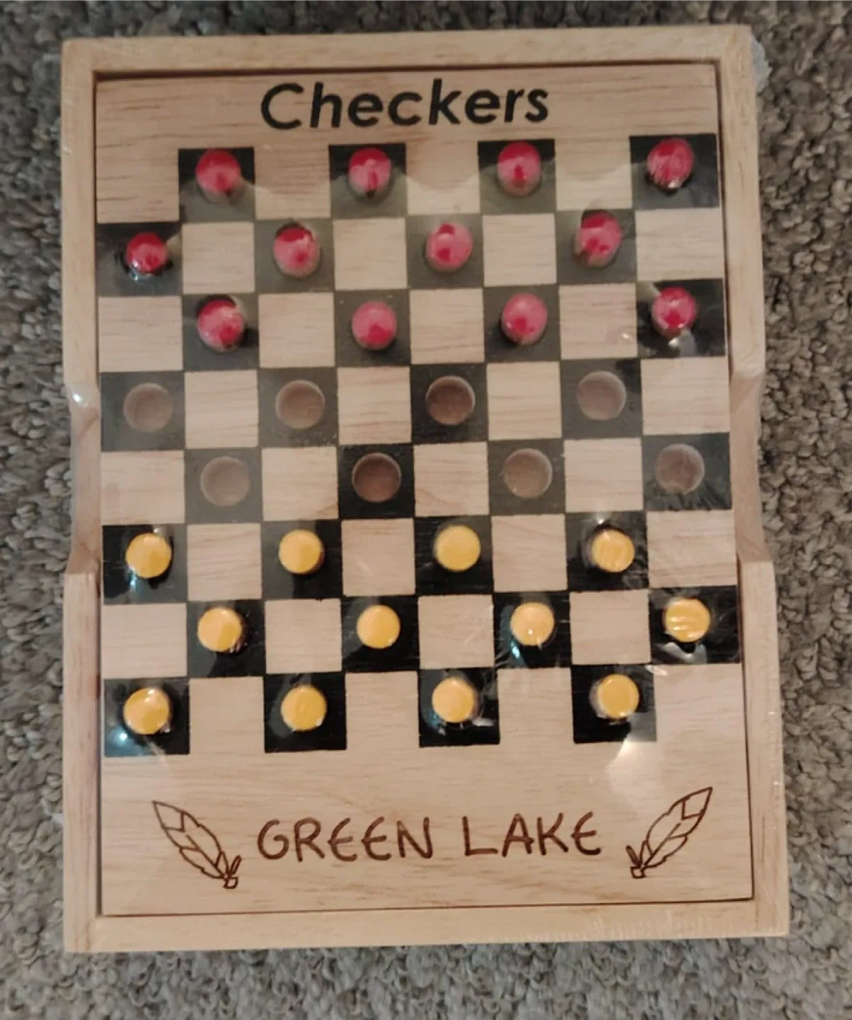 Mini Checkers Set thumbnail