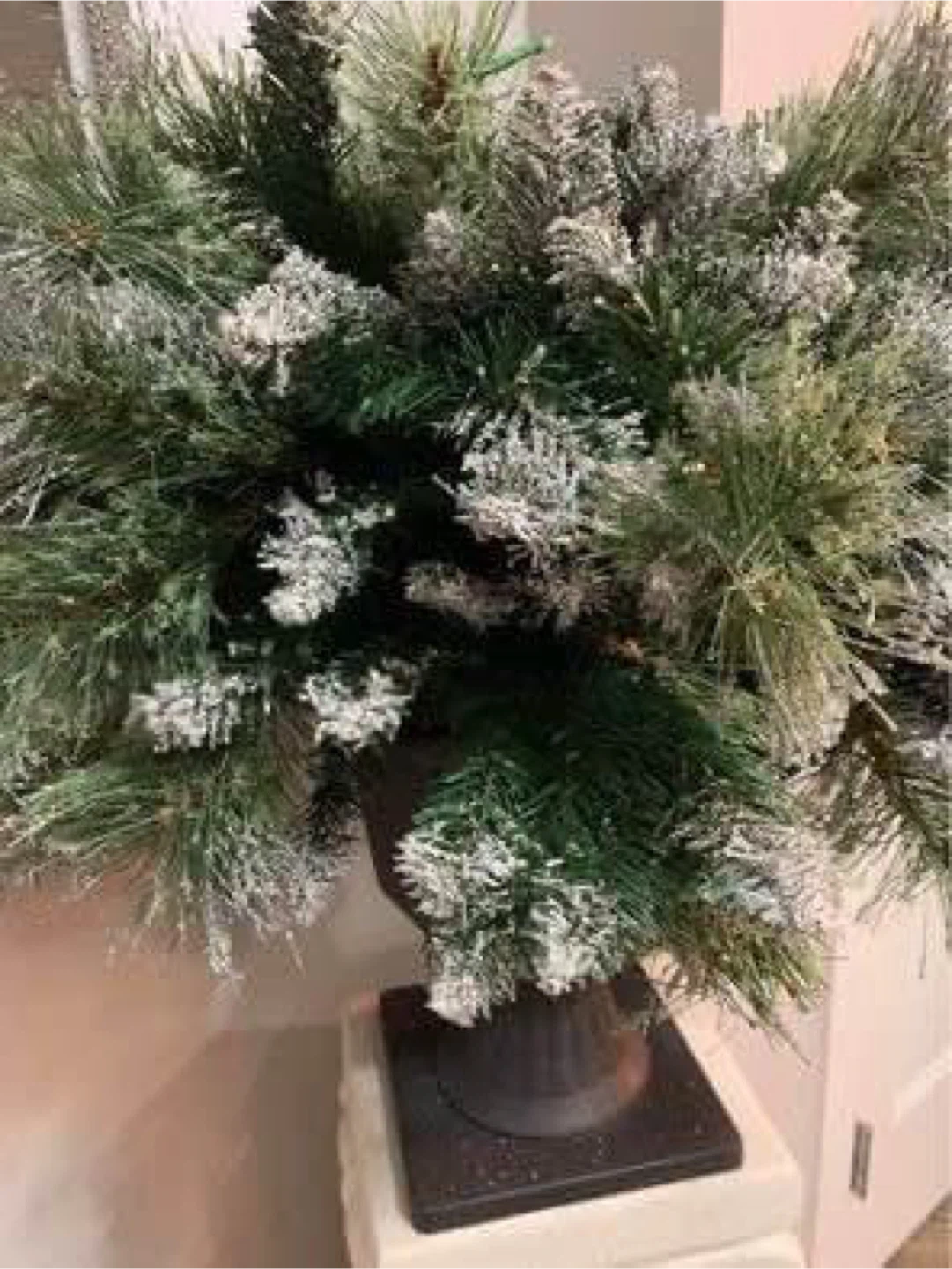 NOMA 24" Shimmer Potted Topiary - Indoor/Outdoor