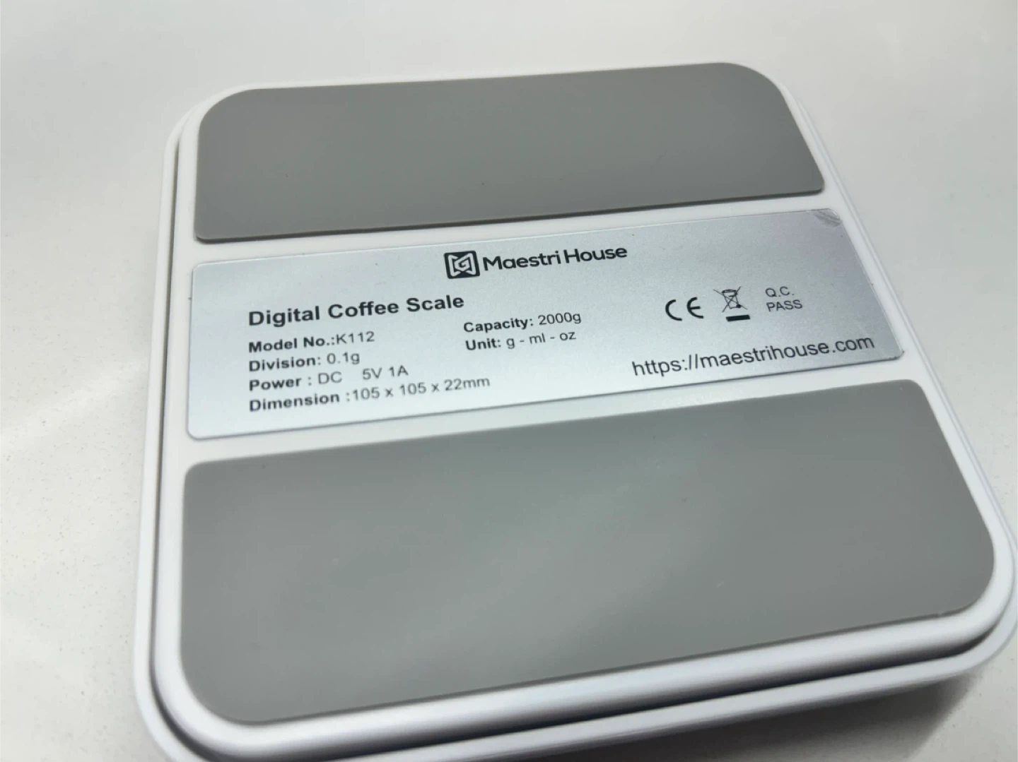Maestri House Digital Coffee Scale - photo 4