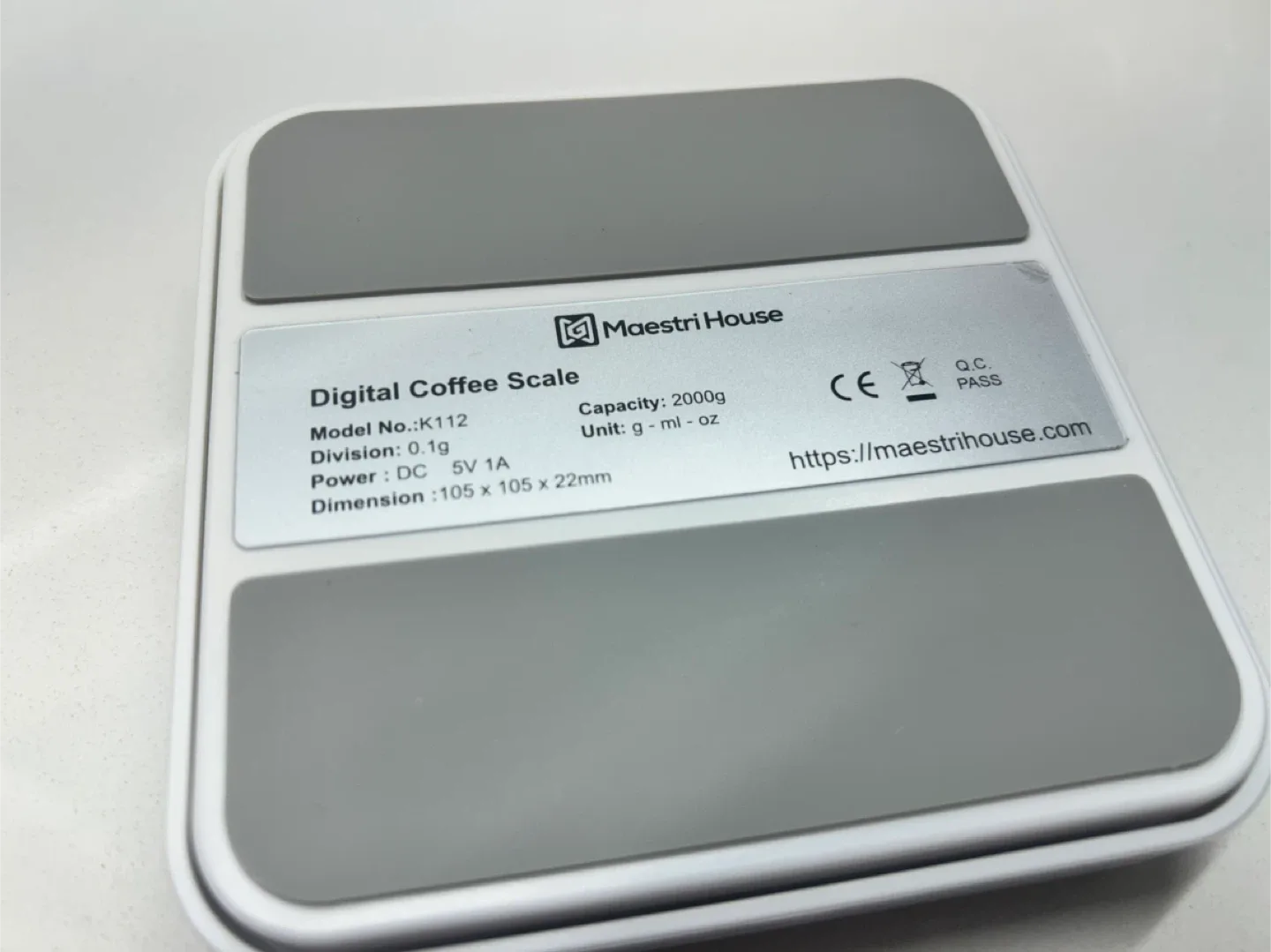 Maestri House Digital Coffee Scale image indicator(4)