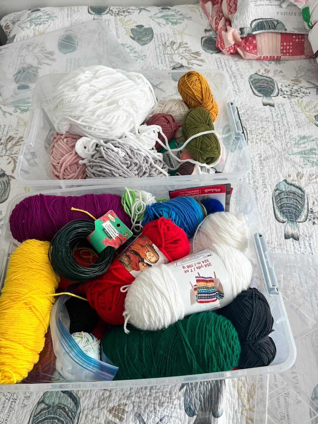 Yarn Lot - Various Colours
