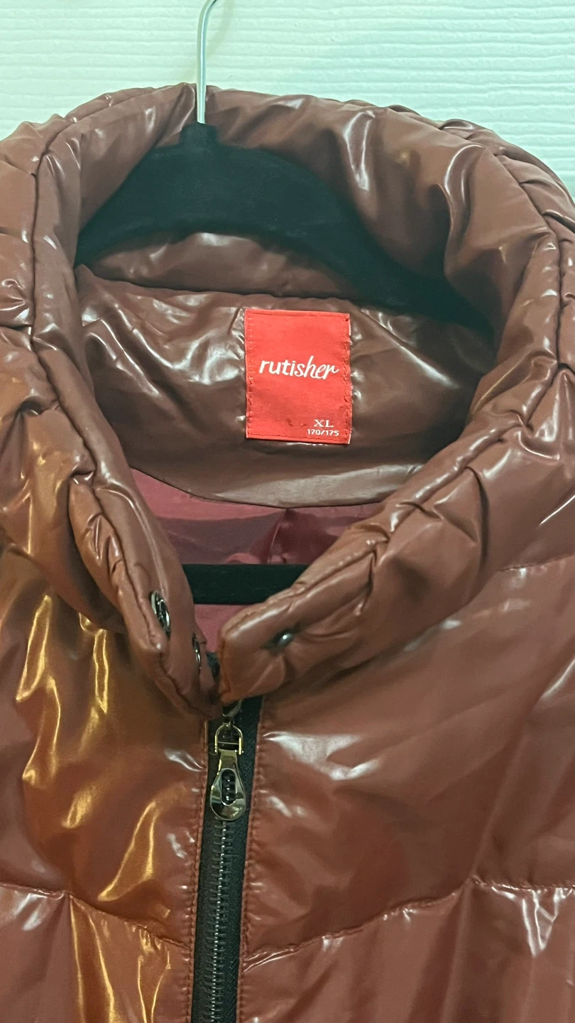 Rutisher XL Puffer Coat - Burgundy - photo 4