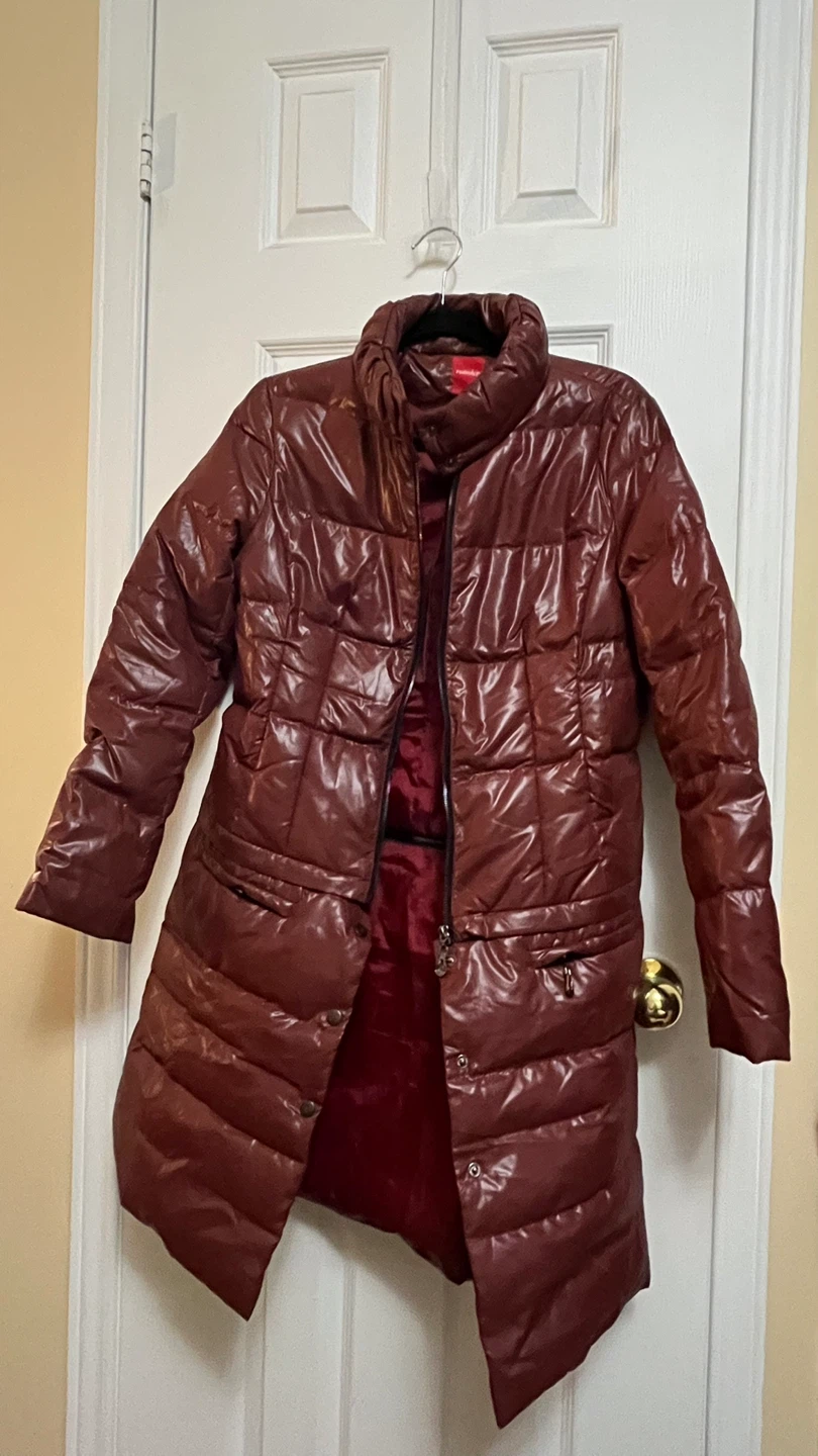 Rutisher XL Puffer Coat - Burgundy - photo 3