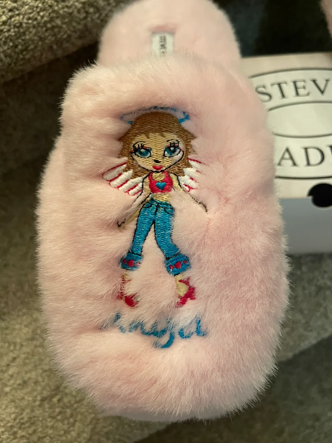 WEEKEND SALE - Steve Madden ANGEL BRATPACK Slippers - Size 10 image indicator(2)