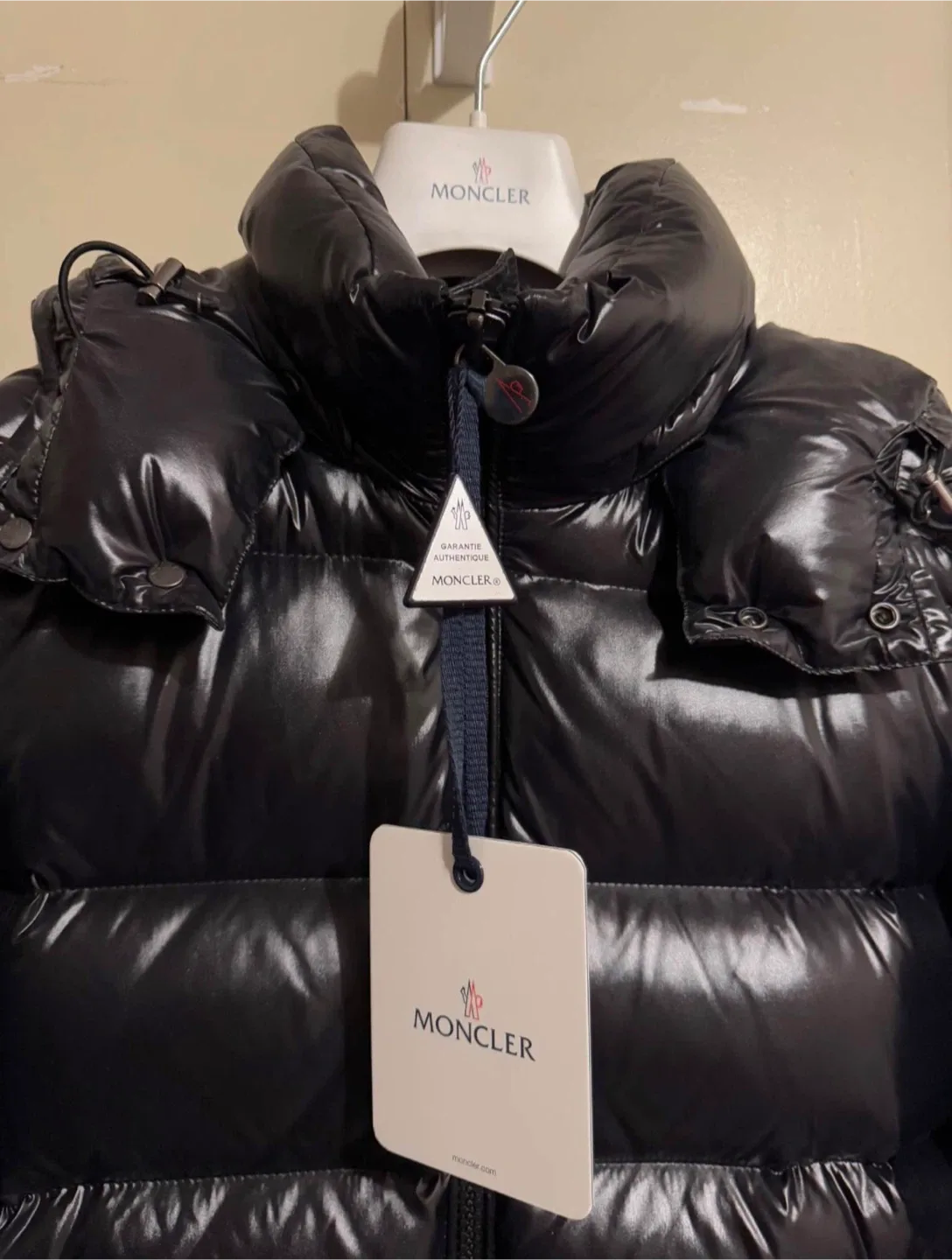 Moncler Black Puffer Jacket image indicator(2)