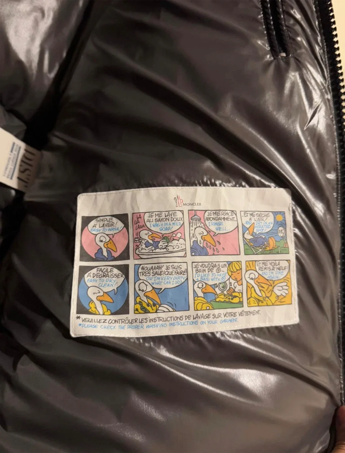 Moncler Black Puffer Jacket image indicator(5)
