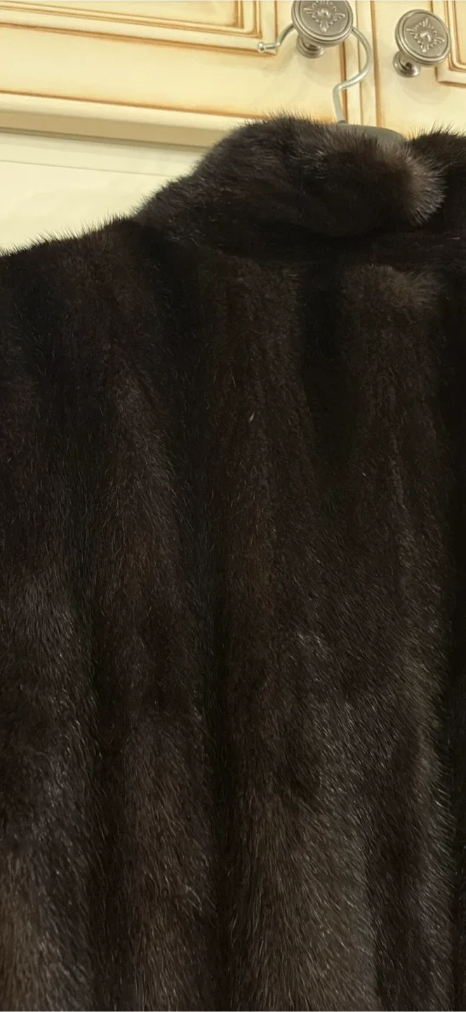 Blackglama Dark Ranch Mink Fur Coat image indicator(3)